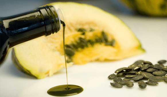 Kürbisöl hat eine wohltuende Wirkung auf die männliche Prostata
