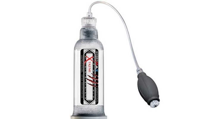 Hydropumpe zur Penisvergrößerung
